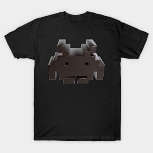 3D Alien - Leather2 T-Shirt